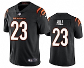 Nike Bengals Men & Women & Youth 23 Daxton Hill Black 2022 NFL Draft Vapor Untouchable Limited Jersey,baseball caps,new era cap wholesale,wholesale hats
